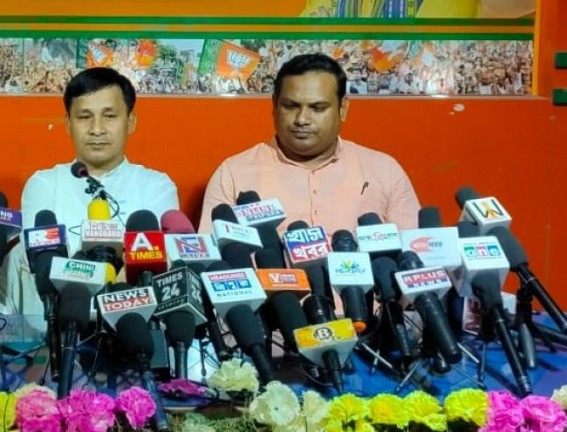 BJP's Political Hypocrisy: Tripura BJP dumps Law & Order, Violence’s responsibility on Election Commission: But after Bengal Poll BJP blamed Bengal Govt for Clashes
